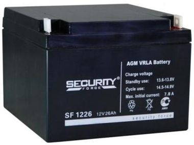 Аккумулятор Security Force SF 1226 ( 12V 26Ah / 12В 26Ач ) - фотография