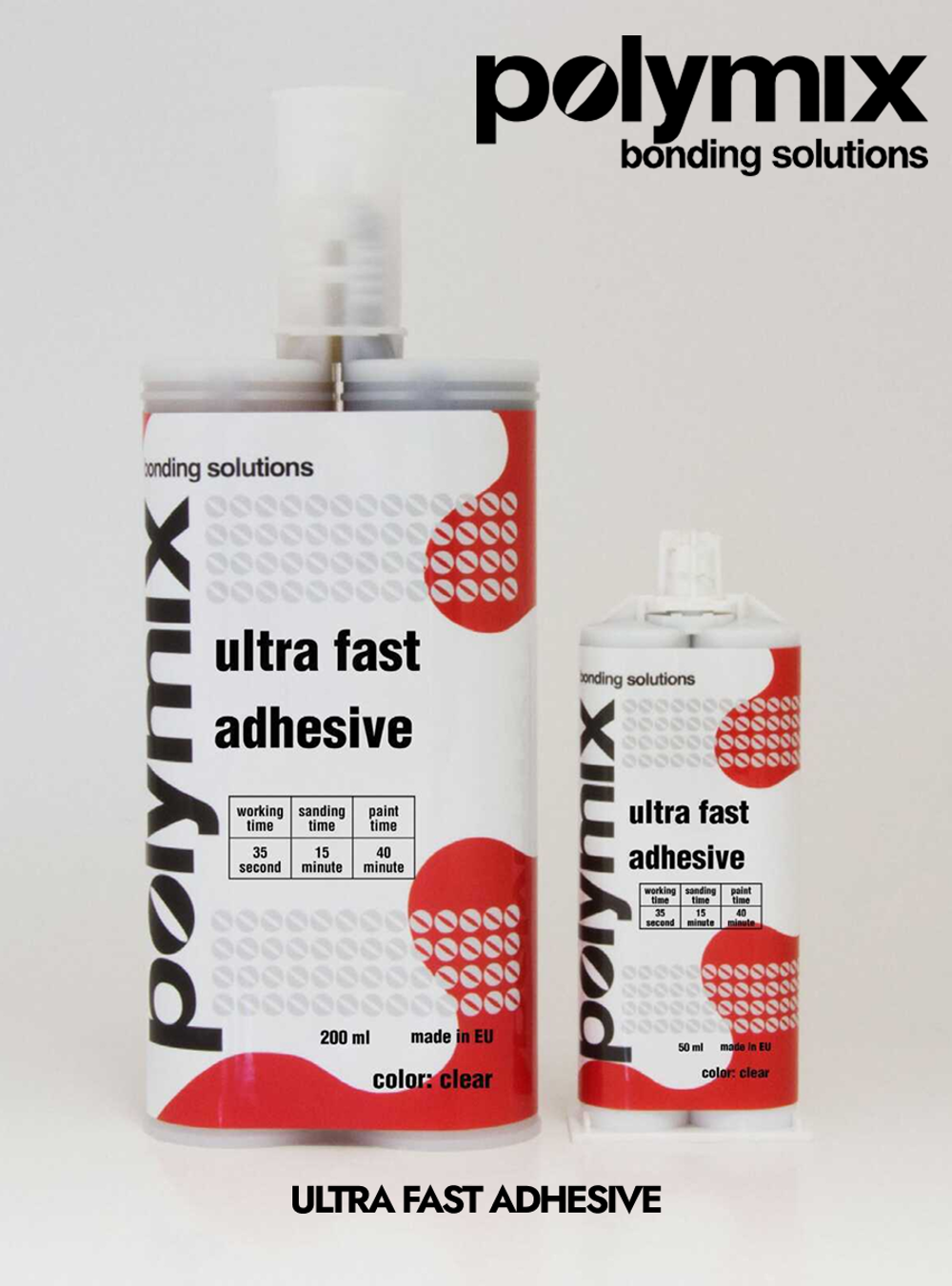 Сверхбыстрый клей Polymix Ultra Fast Adhesive