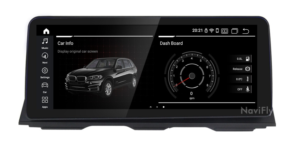Установочный комплект для BMW 5 F10 / F11  2013-2016 NBT  KUBERG XN-B1008N