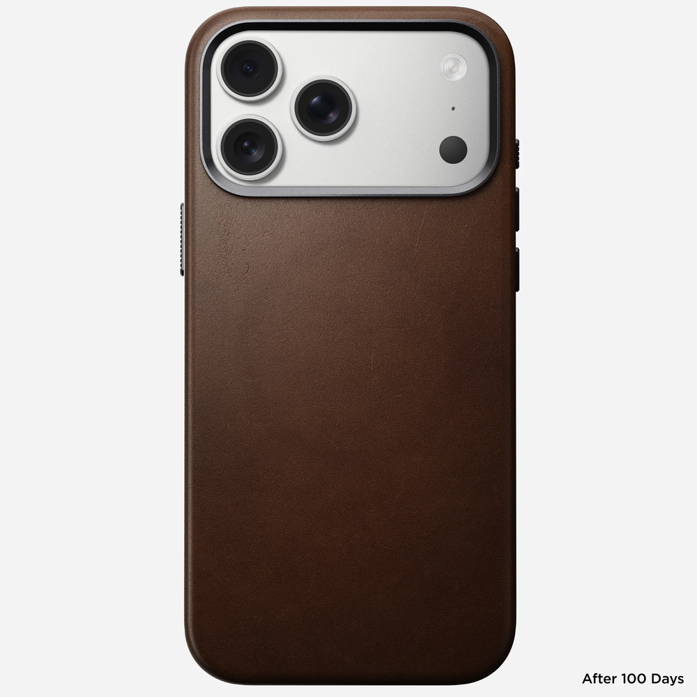 Чехол Nomad Traditional Leather Case для iPhone 17 Pro Max Brown