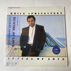 Винтажная виниловая пластинка LP Bruce Springsteen Tunnel Of Love (Japan 1987) (Obi, Shrink)