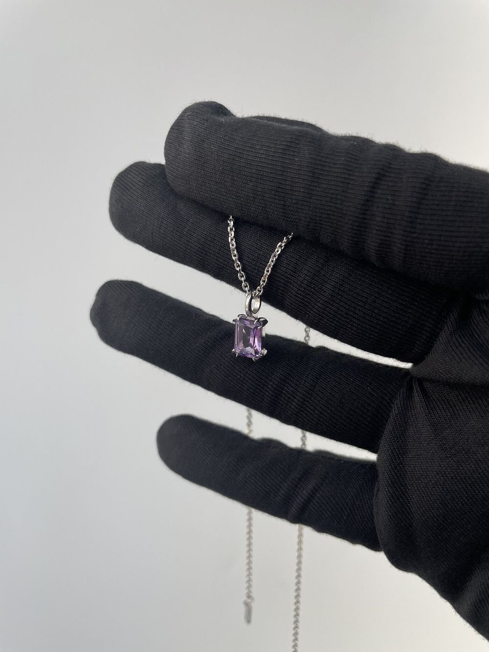 Подвеска Кристал Классик с аметистом / Crystal Classic