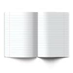 Тетрадь ученическая общая, глянцевая ламинация, A5+ 96 л. на скобе 60 г/м², белизна 100%, 5 шт, линия в термоусадочной пленке, 000796 Игромания, Светоч 96ТЕТл-004