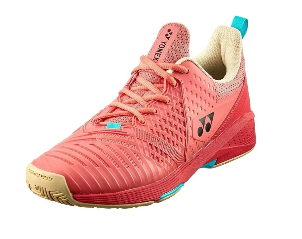 Теннисные кроссовки Yonex Power Cushion Sonicage 3 - coral red