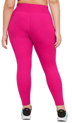 Леггинсы Nike One Dri-Fit Mid-Rise Tight - fireberry/white