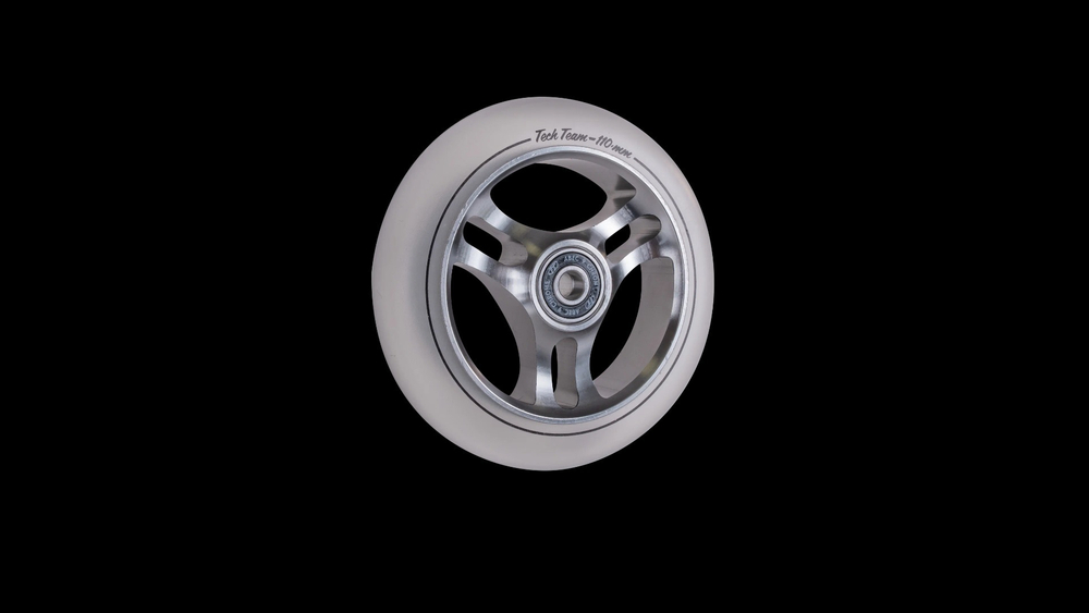 Колесо для самоката X-Treme 110*24мм TRIANGLE, прозрачный
