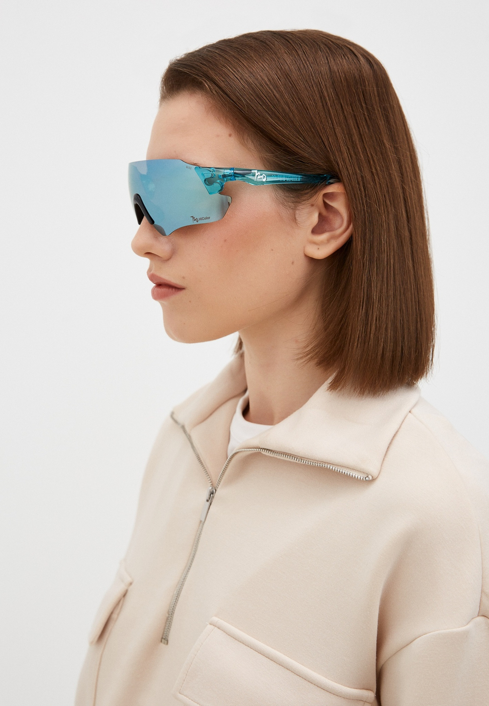 Спортивные очки с диоптриями 720armour Kamikaze + / Turquoise Sea Glass / HC Brown Lake Blue Lens