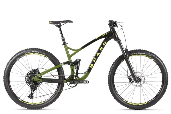 Двухподвесный велосипед Haro Shift R7 27,5 дюймов Black/Green