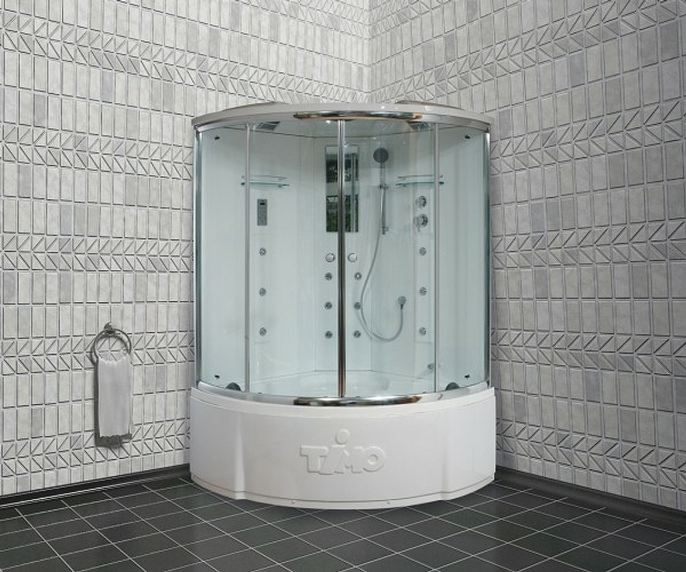Душевой бокс Timo Lux 135х135 T-7735C с гидромассажем