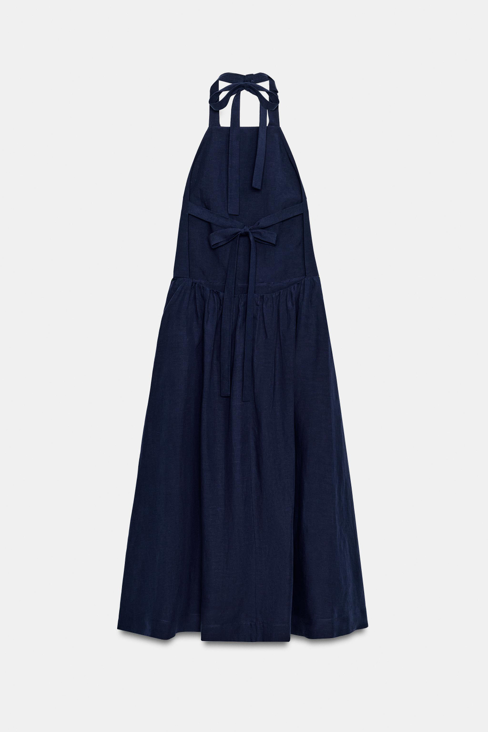 ПЛАТЬЕ С ГОРЛОВИНОЙ ХАЛТЕР — ZW COLLECTION — ZARA