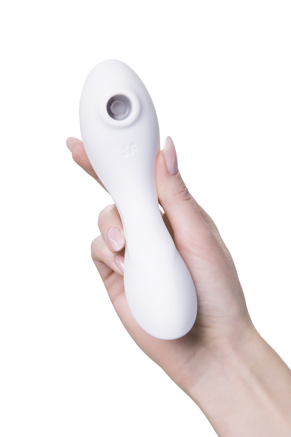Вакуумно-волновой стимулятор Satisfyer Curvy Trinity 5+ белый