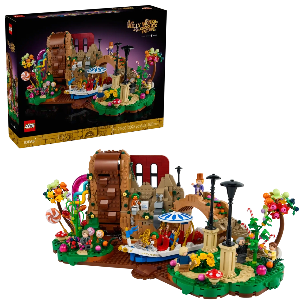 Конструктор LEGO Ideas 21360 Вилли Вонка и шоколадная фабрика