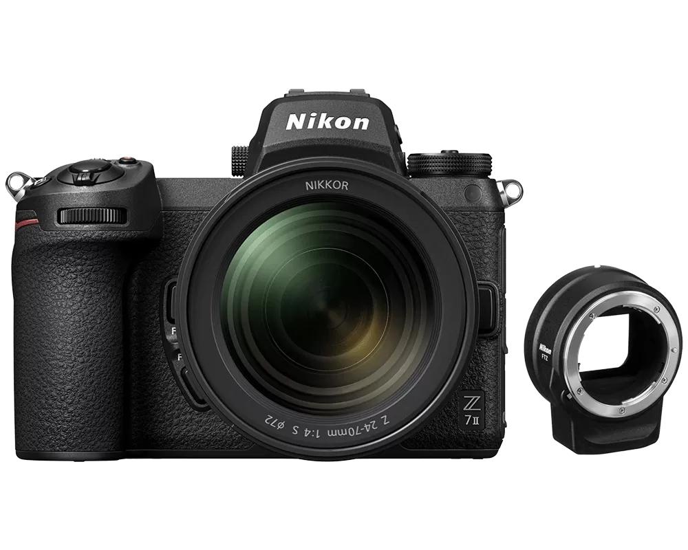 Цифровая фотокамера Nikon Z 7II Kit 24-70mm f/4 S + FTZ адаптер