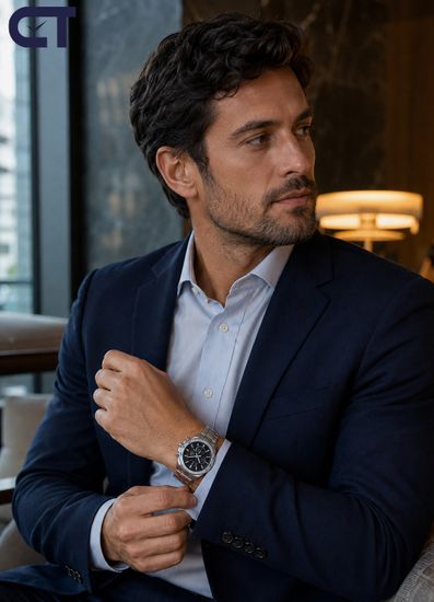 CASIO EFR-S567D-1AVUDF EDIFICE мужские наручные часы — тонкий стальной хронограф с сапфировым стеклом