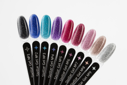 Monami Гель Stellar Gel 01 для моделирования ногтей светоотражающий, 15 гр4
