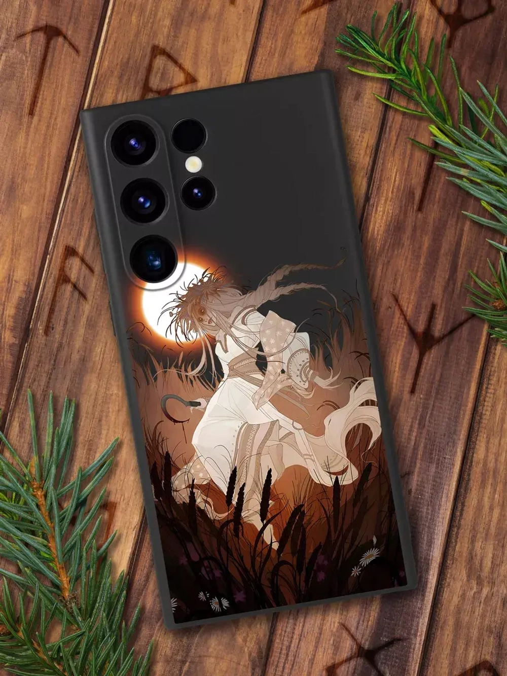 Чехол на Samsung S24 Ultra с принтом