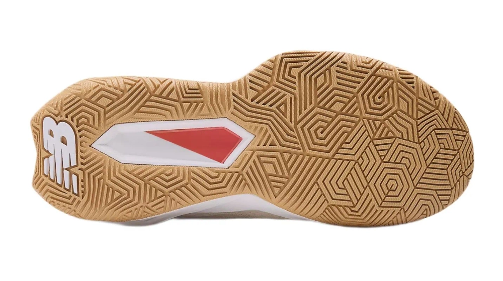 Женские теннисные кроссовки New Balance Coco Delray - bisque/urgent red