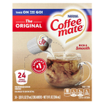 Coffee Mate, жидкие сливки для кофе, оригинальные, 24 сливки по 11 мл (3/8 жидк. унции)