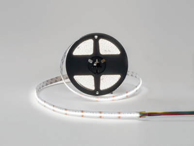 Светодиодная лента 4 в 1 COB, 840 LED/м, 18 Вт/м, 24В , IP20, Цвет: RGBNW, SWG-COB840-24-18-RGBNW