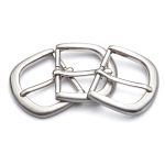 Пряжка ременная металл 35.0 мм (внешн. 48х43 мм), T.Silver, MR121, 3 шт