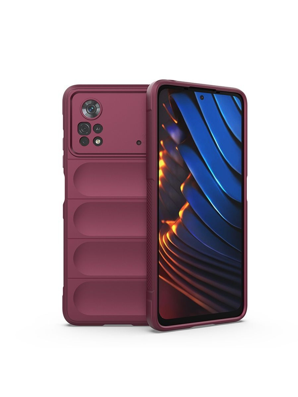 Противоударный чехол Flexible Case для Poco X4 Pro 5G