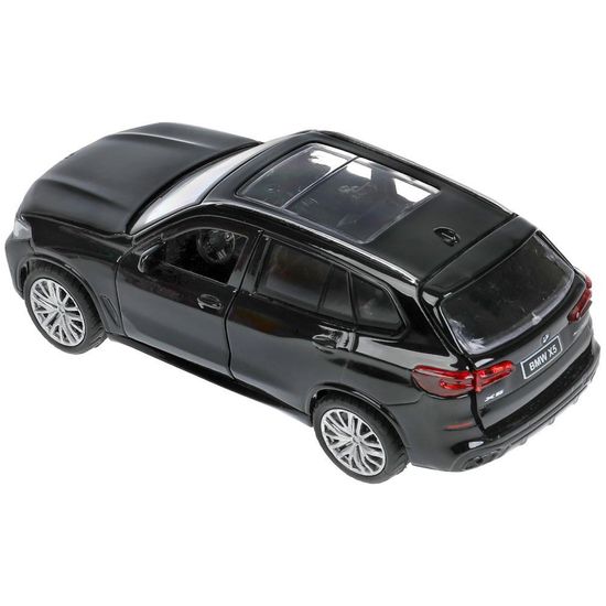 Машина металл BMW X5 M-SPORT 12 см, двери, багаж, инерц, черн, кор. Технопарк