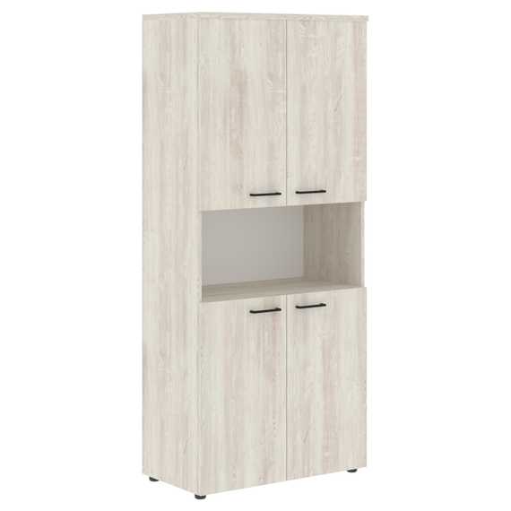 Шкаф с 2-мя комплектами глухих малых дверей и топом XHC 85.4  856х432х1955 XTEN