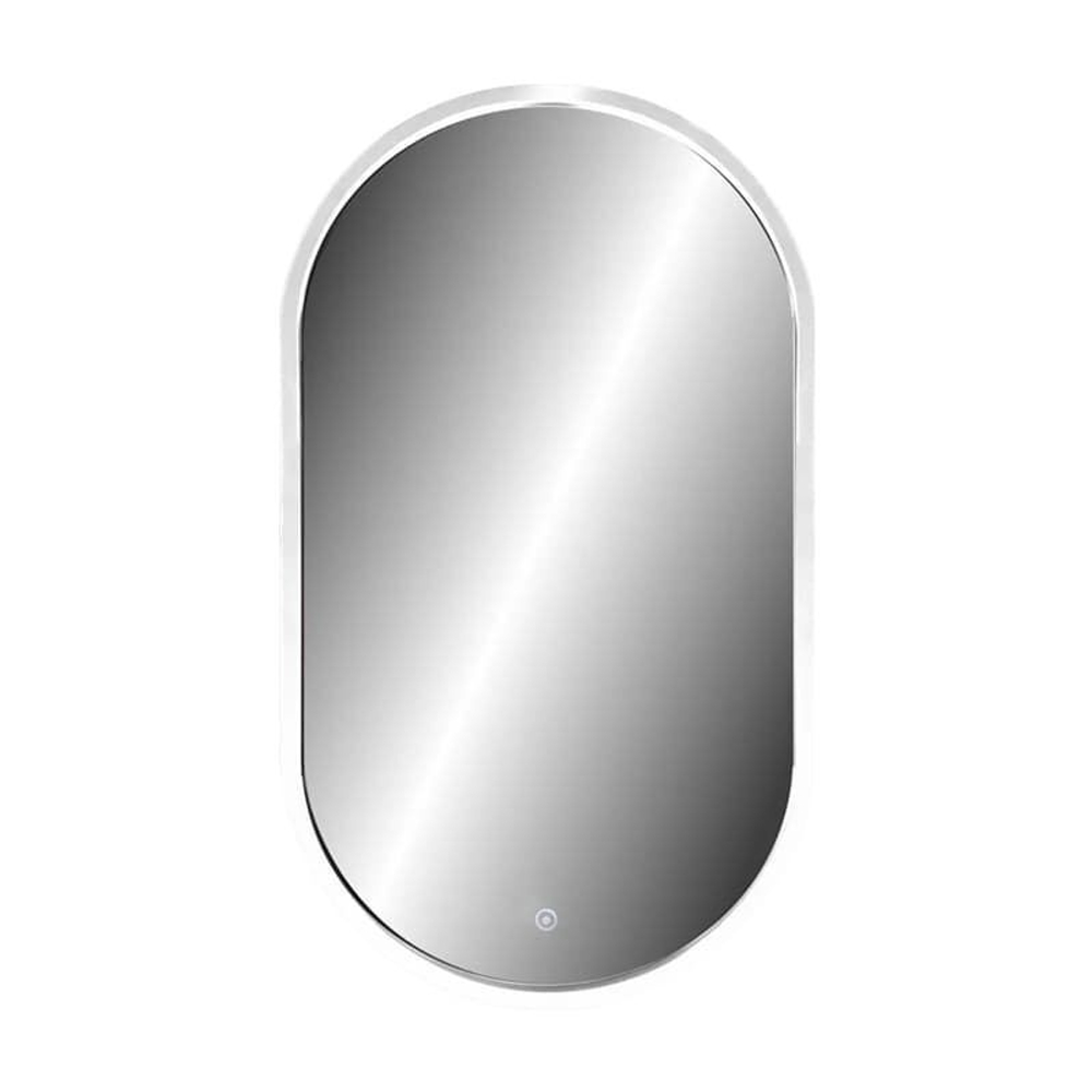 Зеркало Prime White Led 450х800 в МДФ раме