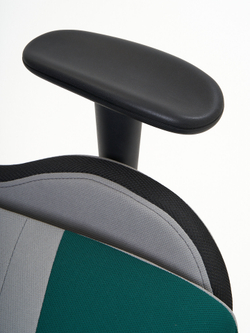 Кресло игровое компьютерное KRESLO COMFORT G-Tracer, с подсветкой, ткань, цвет: серо-зеленый