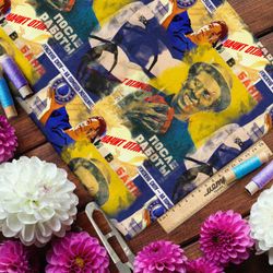 Ткань флис яркие советские плакаты