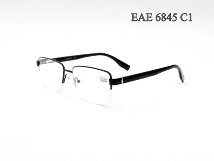 Готовые очки EAE 6845 C1 ЧБ +4 00