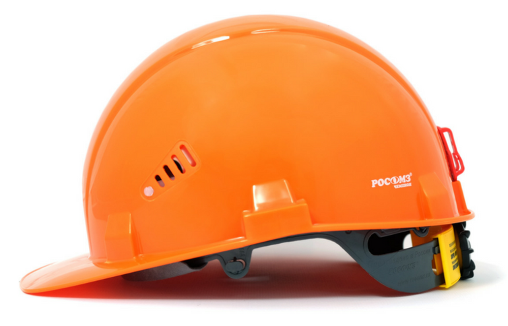 Каска РОСОМЗ™ СОМЗ-55 Фаворит RAPID (с храповиком), оранжевый