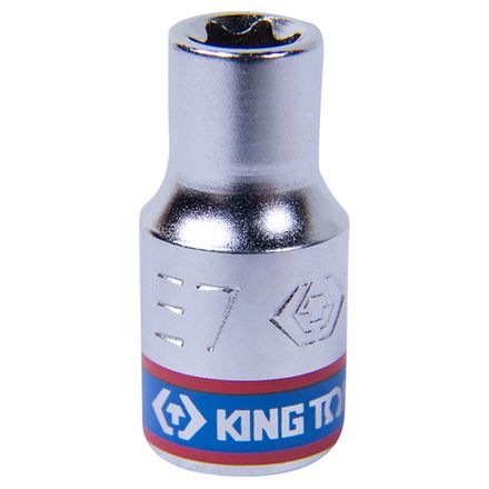 Цена на KING TONY (237507M) Головка торцевая TORX Е-стандарт 1/4", E7