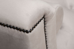 Диван Garda Decor Санремо(Sanremo) трехмест. велюр светло-серый Colt030 201*86*74 см