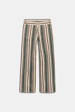 ZARA ДЖИНСЫ TRF BOYFRIEND СО СРЕДНЕЙ ПОСАДКОЙ, ПОЛОСКИ