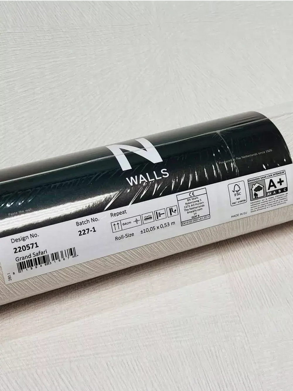 Обои ecodeco BN 220571 Grand Safari Нидерланды