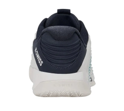 Мужские кроссовки теннисные K-Swiss Hypercourt Express 3 - blanc de blanc/carbon/baltic