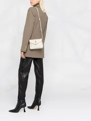 Сумка Saint Laurent Loulou Toy белый