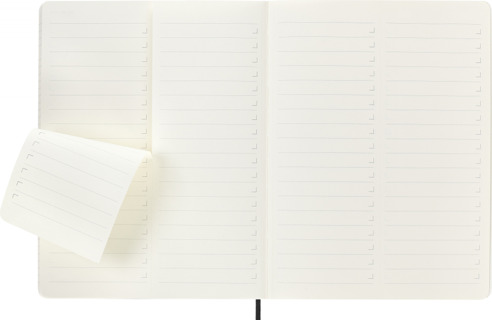 Блокнот в линейку Moleskine Professional Soft (PROPFNTB4SBK) 19х25 см, 192 стр., мягкая обложка, черный