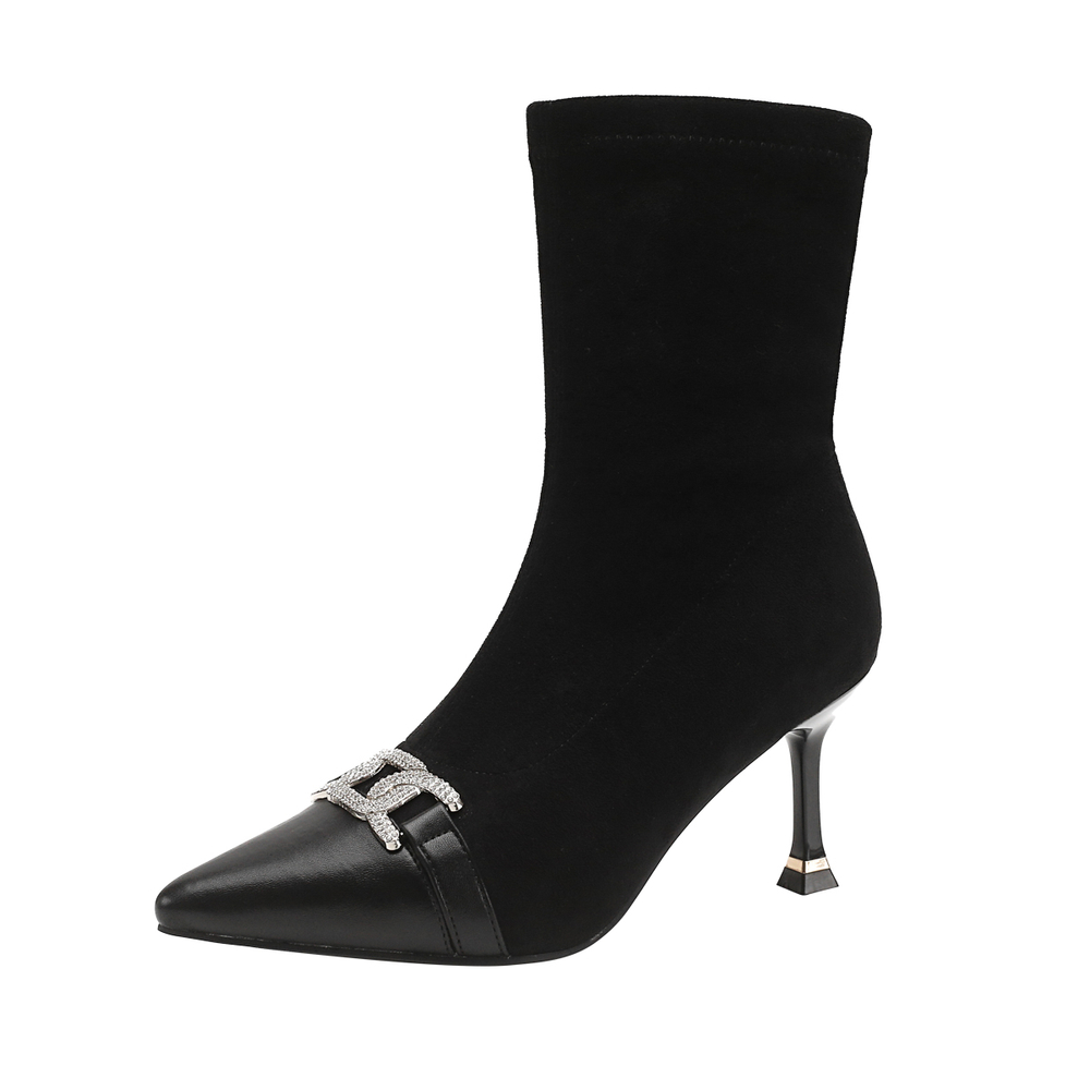 Safiya Fabric Ankle Boots 7.7cm Women"s