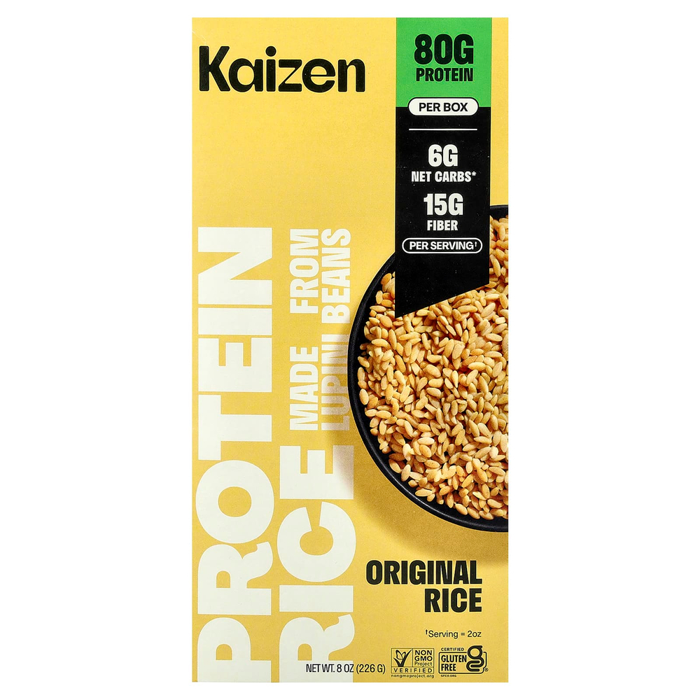 Kaizen, рисовый протеин, оригинальный вкус, 226 г (8 унций)