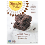 Simple Mills, смесь для выпечки брауни из миндальной муки, 368 г (12,9 унции)