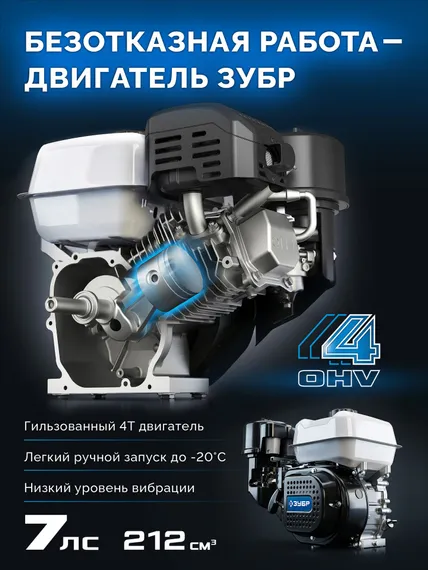 Мотоблок ЗУБР МБ5-300
