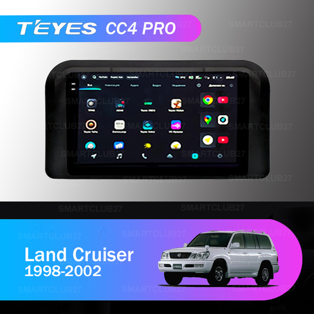 Teyes CC4 Pro 9" для Toyota Land Cruiser 1998-2002