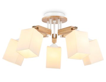 Потолочная люстра 5*Е27 TR9518/5 WH/GD/FR белый/золото/белый матовый Traditional Ambrella