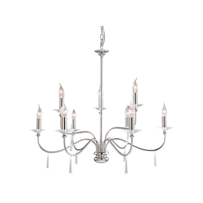 Люстра Elstead Lighting FP9-POL-NICKEL