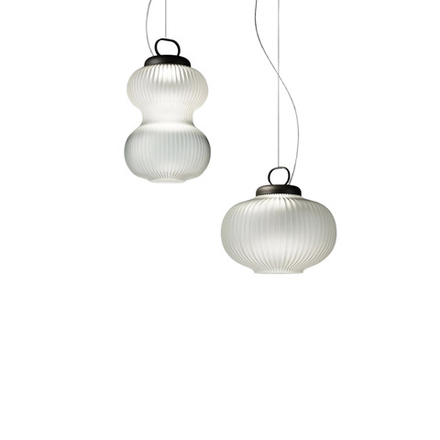 Pendant design lamp Kanji by Fontana Arte