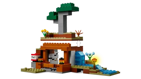 Конструктор LEGO Minecraft 21269 Экспедиция на рудник Броненосец