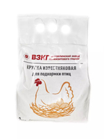 Мука известняковая 12кг крупка для кур