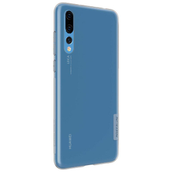 Прозрачный силиконовый чехол Nillkin Nature для Huawei P20 Pro